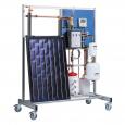 Solar thermal training stand: flat-plate collector 