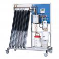 Solar thermal training stand: tube collector 