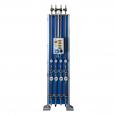 Double energy supply column for water/environmental technology 