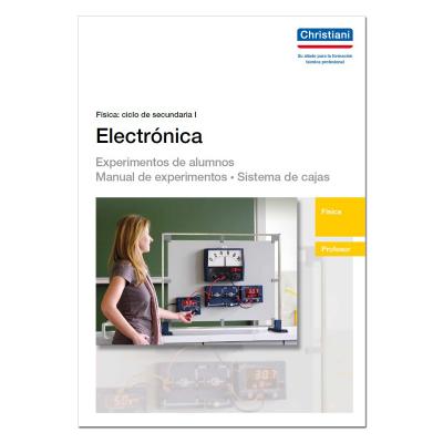 Instrucciones de experimento Electrónica del sistema de elementos enchufables (6 piezas) 