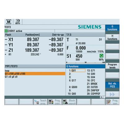 SinuTrain for SINUMERIK Operate ShopMill/ShopTurn 4.5 