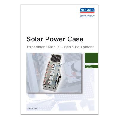 Experiment Manual Solar Power Case 