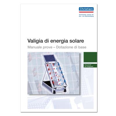 Manual de experimentos Caso de energía solar 